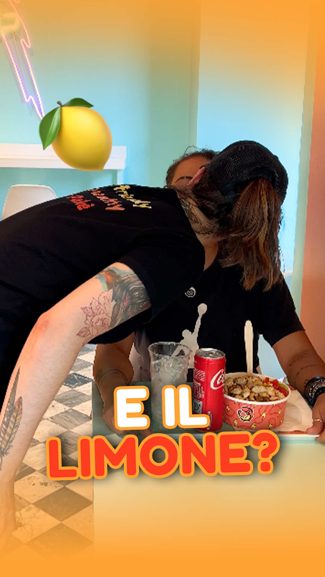 Dite che ha capito male? 😅 #limone #cocacola #pokebowl 