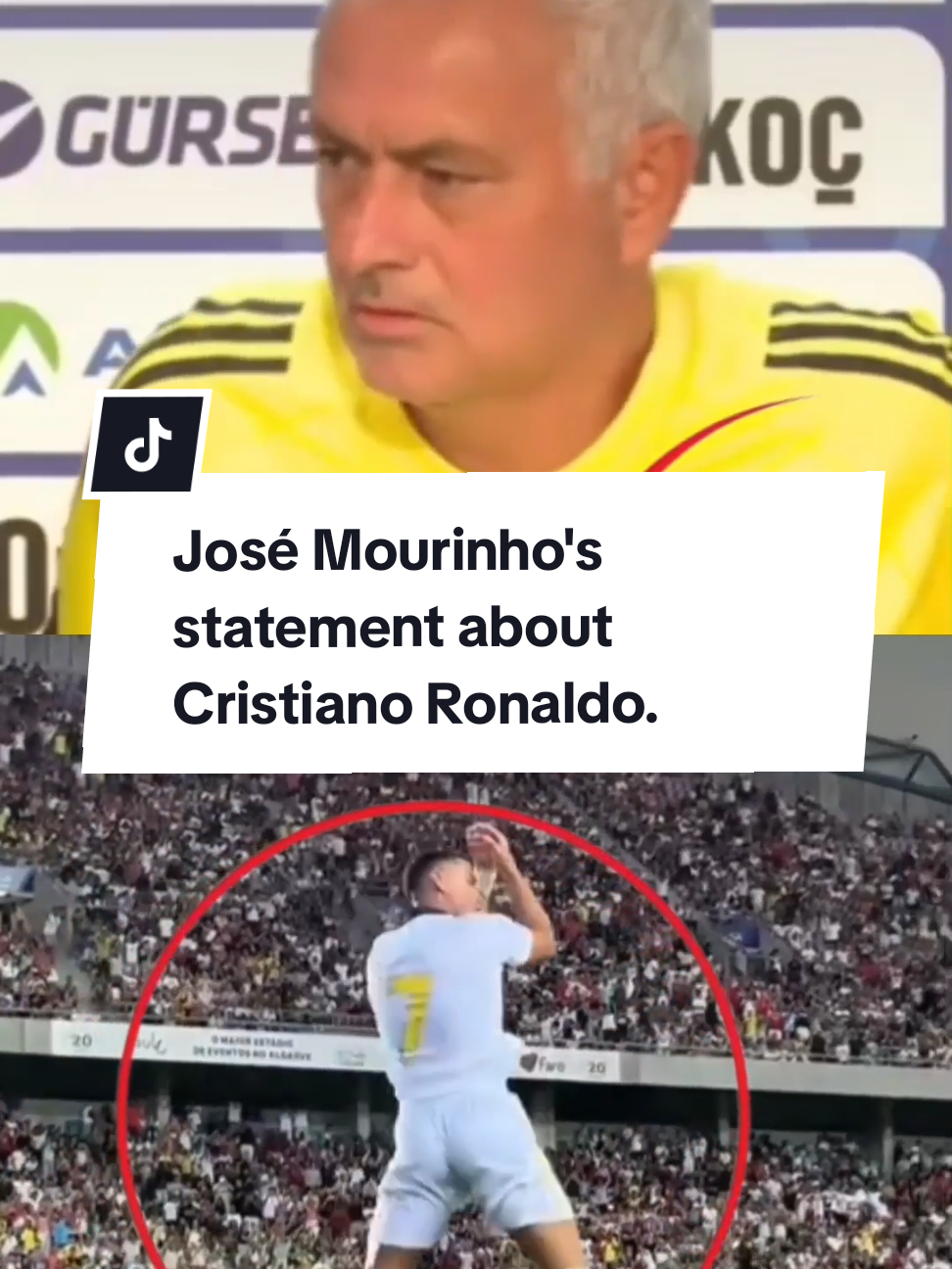 José Mourinho statement about Cristiano Ronaldo. #josemourinho #interview #cristianoronaldo #mourinho #ronaldo #sympax #foryou #fyp #football #footballtiktok #bidjetla #unitedstates #usa #usatiktok🇺🇸 #messi #barcelona #realmadrid 