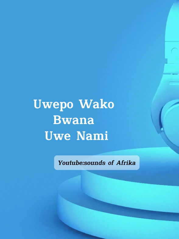 watch full song rendition ombi Langu English swahili Zulu version now on YouTube sounds of Afrika 💯