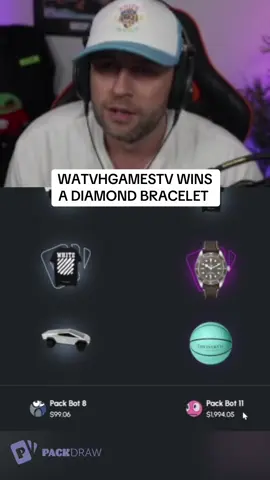WATVHGAMESTV WINS A DIAMOND BRACELET #kickstreaming  