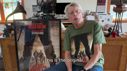 Did you know Stephen King wrote The Long Walk when he was 19 years old? The Long Walk hits theaters next month, make sure you read it before you watch! 🎟️ #StephenKing #StephenKingbooks #StephenKinguniverse #TheLongWalk 