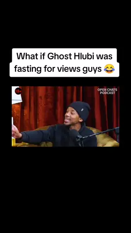 What if Ghost Hlubi was fasting for views guys 😂 #openchatspodcast #ghosthlubi #gontse #fasting #eat #tiktoksouthafrica #southafricatiktok 