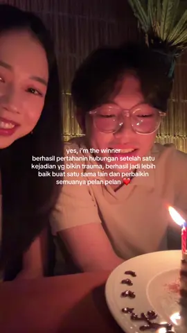 semoga setiap orang dapet kebahagiaan yg layak tanpa harus rusak kebahagiaan orang lain ❤️