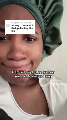 Replying to @aleeza like yall will use aave to sound more aggressive and “hood” which literally perpetuates racial stereotypes and will refuse to acknowledge you’re doing it. That’s a pretty unique case as no other racial grp literally has their way of speaking used in a derogatory manner so of course blk ppl are gonna talk it yall are so weird - - -  #fyp #BlackTikTok #blackgirl 