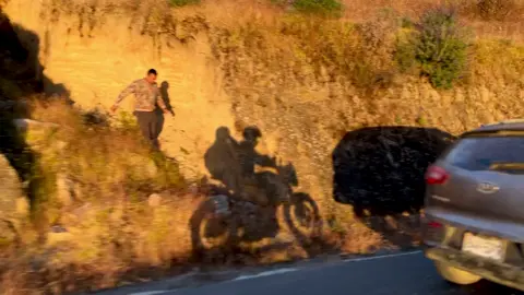 #aventurasobreruedas  🏍️ _#naturalezaincreible _#atardecer 