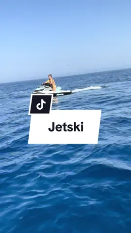 Afraid of water ✅  #madygio #jetski #europe 