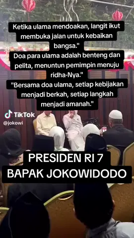 SEHAT TERUS YA PAK JOKOWI #jokowidodo🔥 #ulama #doa #fypage #fyppppppppppppppppppppppp 
