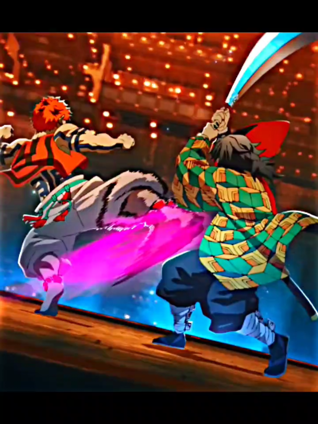 Akaza vs tanjiro and giyu trailer edit // Song: Vem no piqué // #demonslayer #infinitycastle #akaza #tanjiro #giyu #figh #peak #edit #reels 