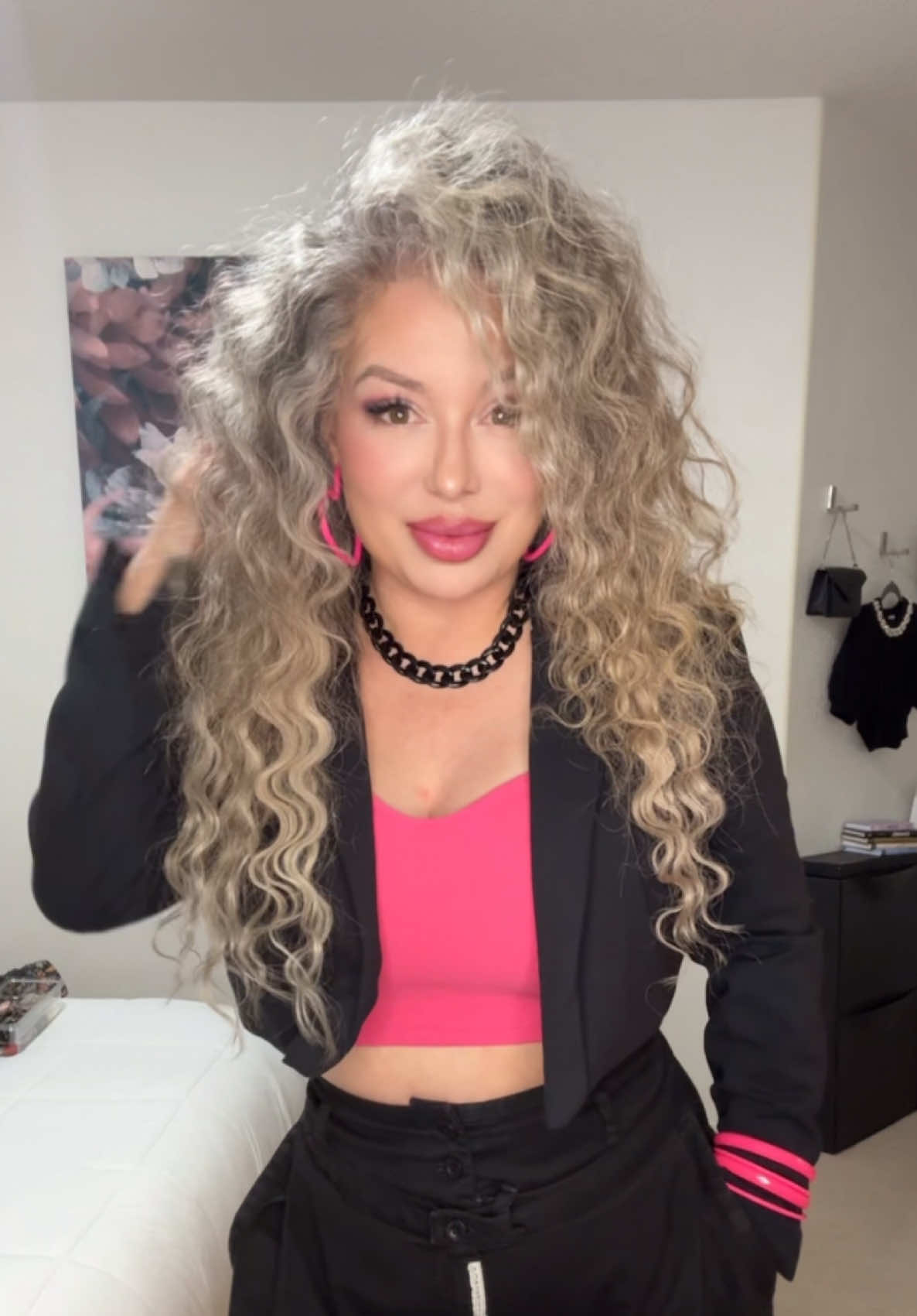 80s night out! Time to pick an outfit 💃✨#Rumors #timexsocialclub #zcavaricci  #zcavariccijeans #vintagefashion #bighair #fridaynight #saturdaynight #fyp #foryoupage #viral #80s #80smusic #80sfashion #90s #genx #nostalgia #retro #fypシ #oldschoolcool #OOTD #throwback #retrofashion”