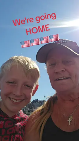 Last vehicle on the 10:30 boat!!  For once I got lucky!🇺🇲🇺🇲🇺🇲🇺🇲