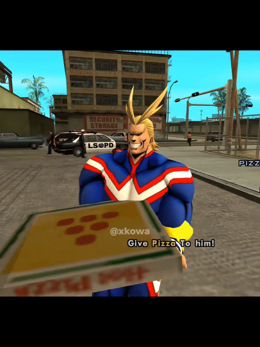 The Symbol of Pizza - Allmight #myheroacademia #mha #bnha #mhaanime #mhamanga #allmight #oneforall #foryouuuu #fypシ゚ #gtamha #xkowa 