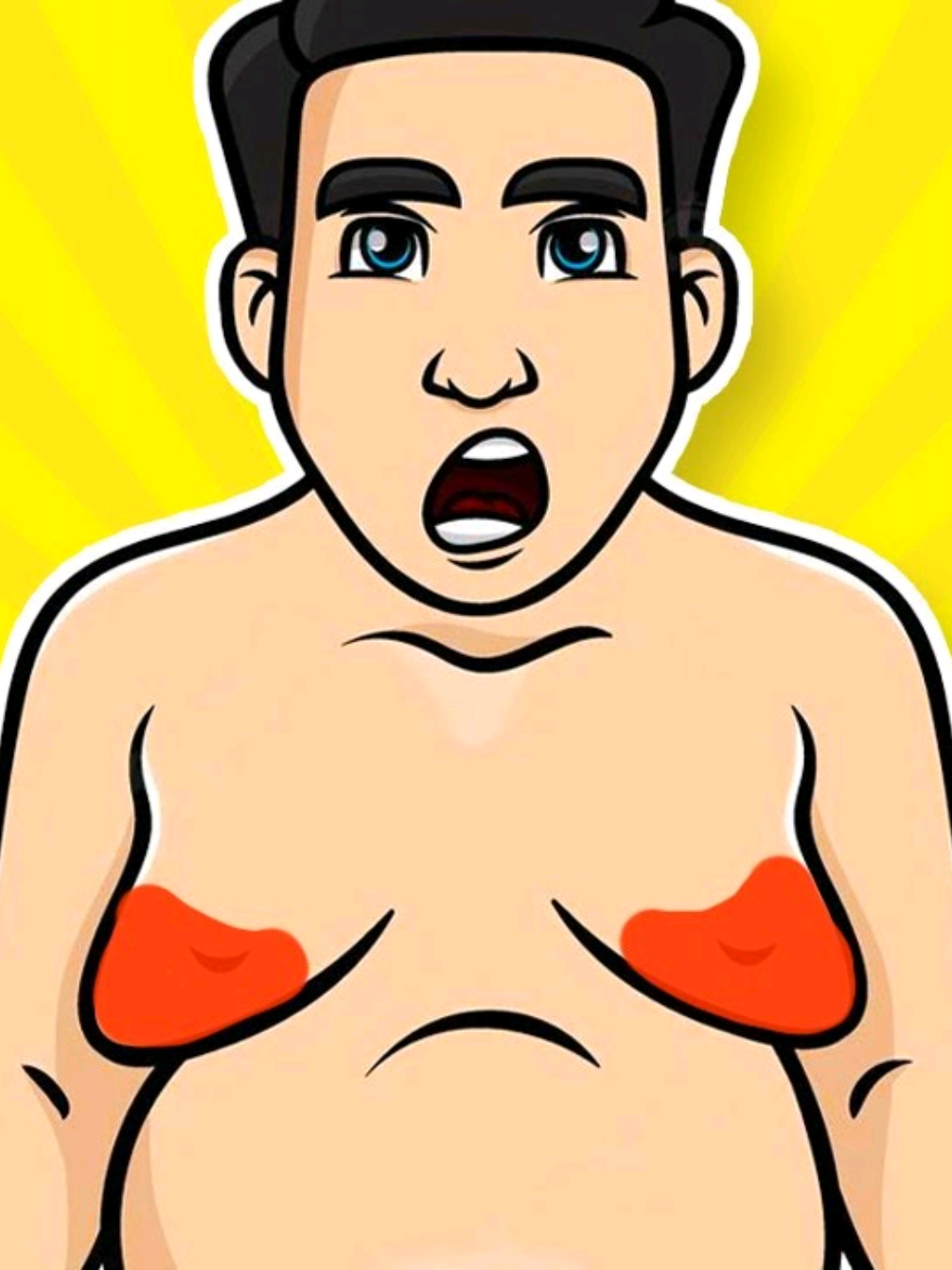 Say Goodbye to Man Boobs: With this Quick & Simple Workout! #chestday #chestdayworkout #chestfat #exercise #workout 