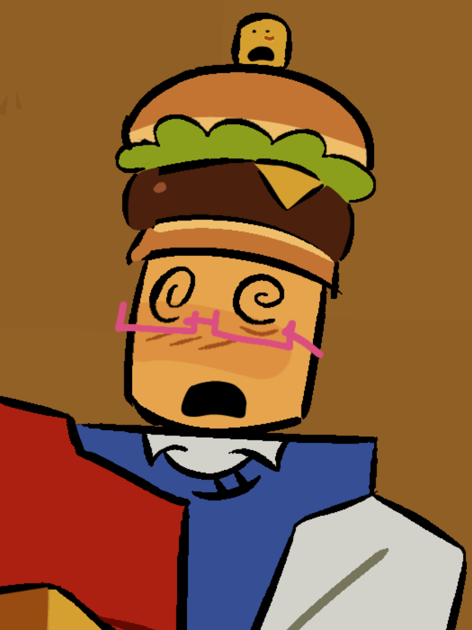 oh #pizzaburger #forsaken #roblox #robloxart #007n7 #007n7forsaken #elliotforsaken