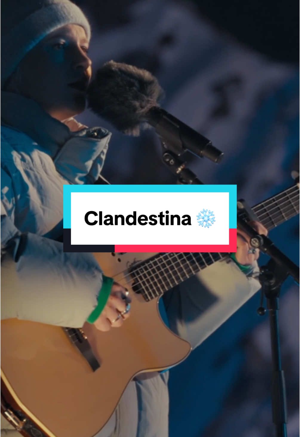 3211m, -10 degrés ☃️ #clandestina #cover #lartiste 