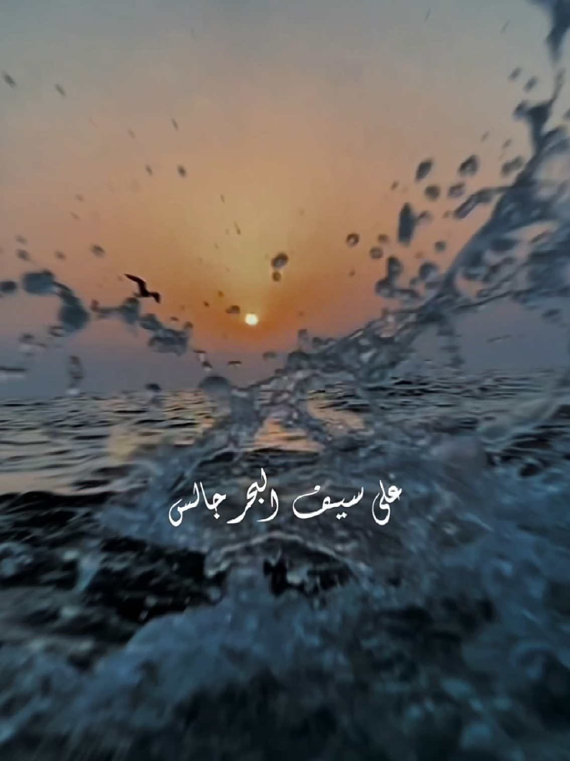 على سيف البحر جالس 🎶🫰🏼 جديد #سلمان_العويس  #CapCut 