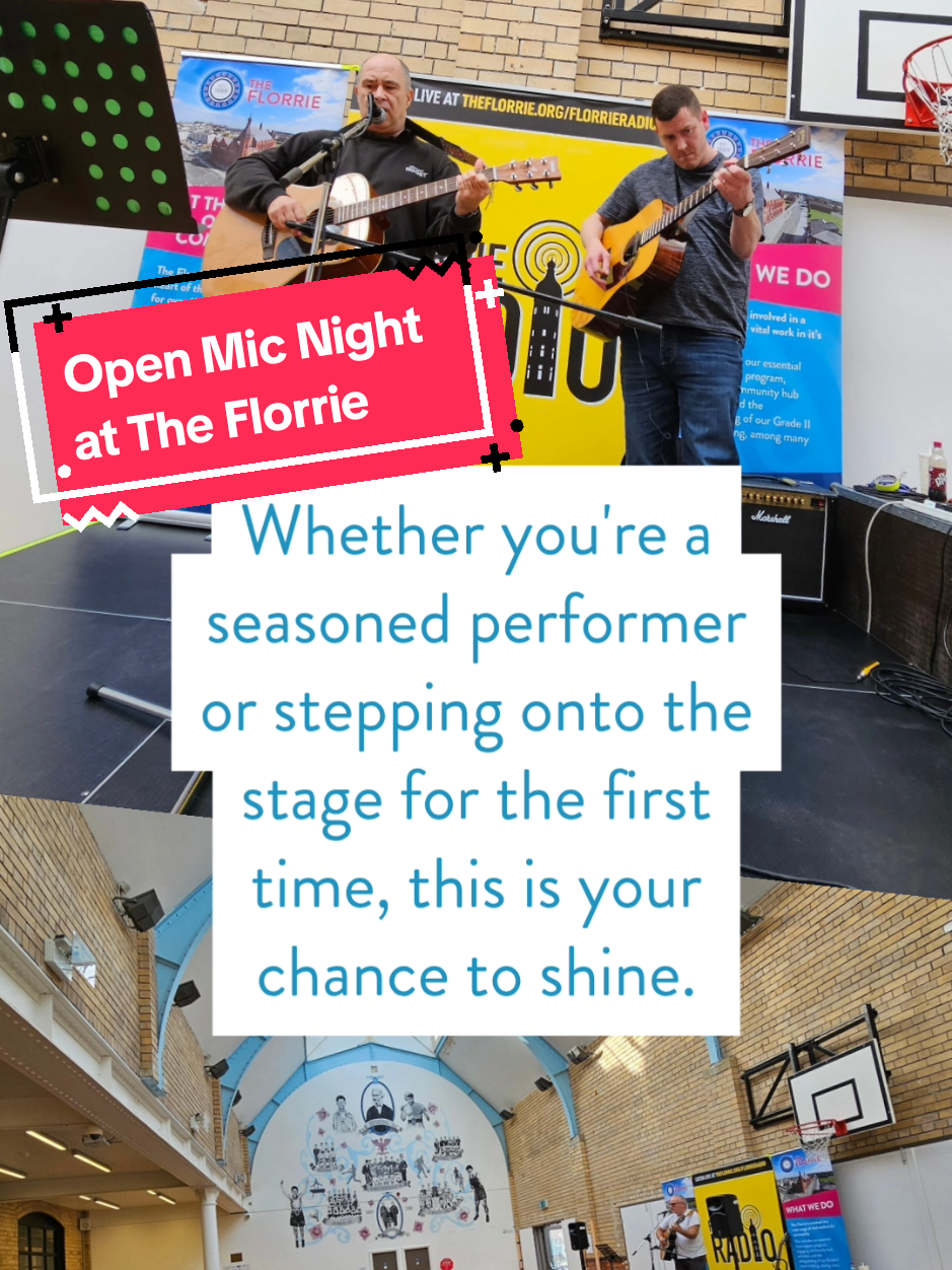 Open Mic Night is back this Friday at The Florrie 🎤 📅 Friday 15th August 5–8 PM 🎸 All ages and abilities welcome, no need to book, just turn up and play. It’s looking like a scorcher so grab a drink, enjoy some live music and soak up the sunshine in our courtyard!  Want to warm up before the big night? 🎶 Our Guitar Group is on Tuesday at 6 PM and is the perfect chance to get in some practice.
