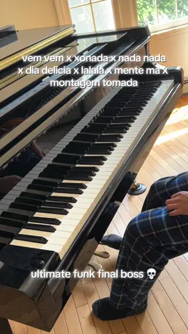 Ultimate Funk Piano Mashup #piano #funk #vem #xonada #montagem #tomada #mashup #bluelock #viral 