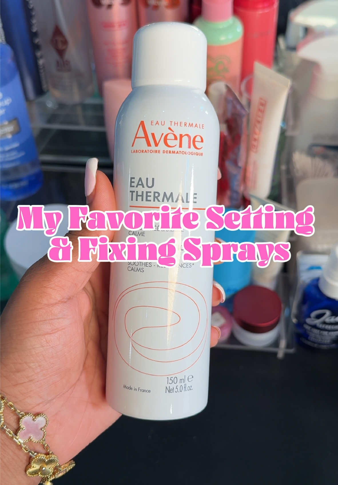 My favorite setting and fixing sprays!  #settingspray #fixingspray #makeup #fy #fyp 