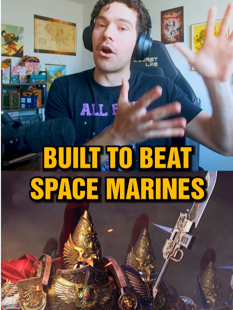 Were Custodes Built to Beat Space Marines? #fyp #warhammer40k #grimdark
