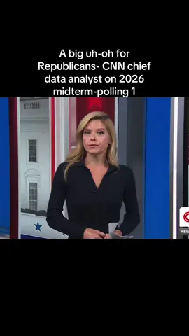 A big uh-oh for Republicans- CNN chief data analyst on 2026 midterm-polling 1 #foxnews #cnn #news #breakingnews #cnnnews #donaldtrump