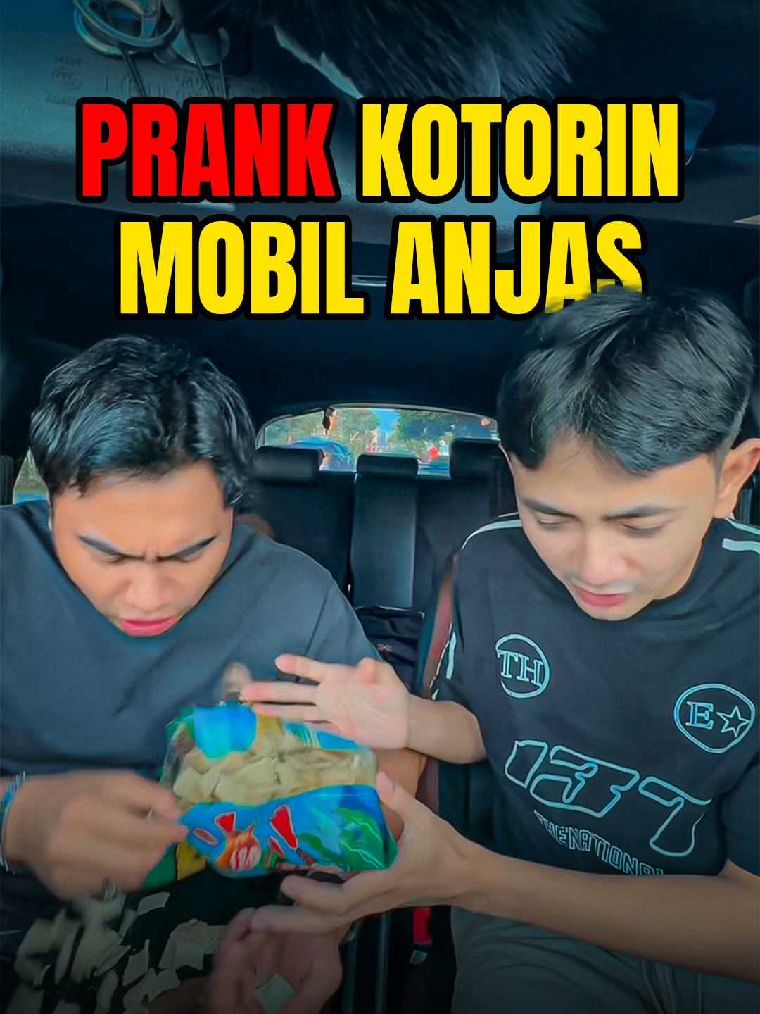 Prank Ngotorin Mobil Anjas Sampe Marah! Jangan Lupa Follow!