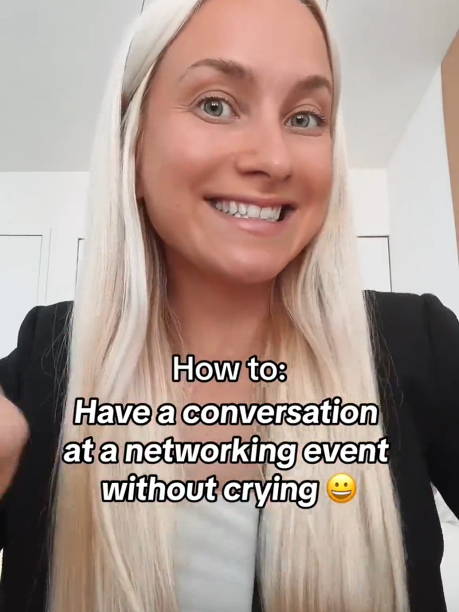 Let's make networking a bit ~easier~ 🫱🏻‍🫲🏼 Try this! #networkingtips #networkingevent #networking #networkingforsuccess #networkingforintroverts