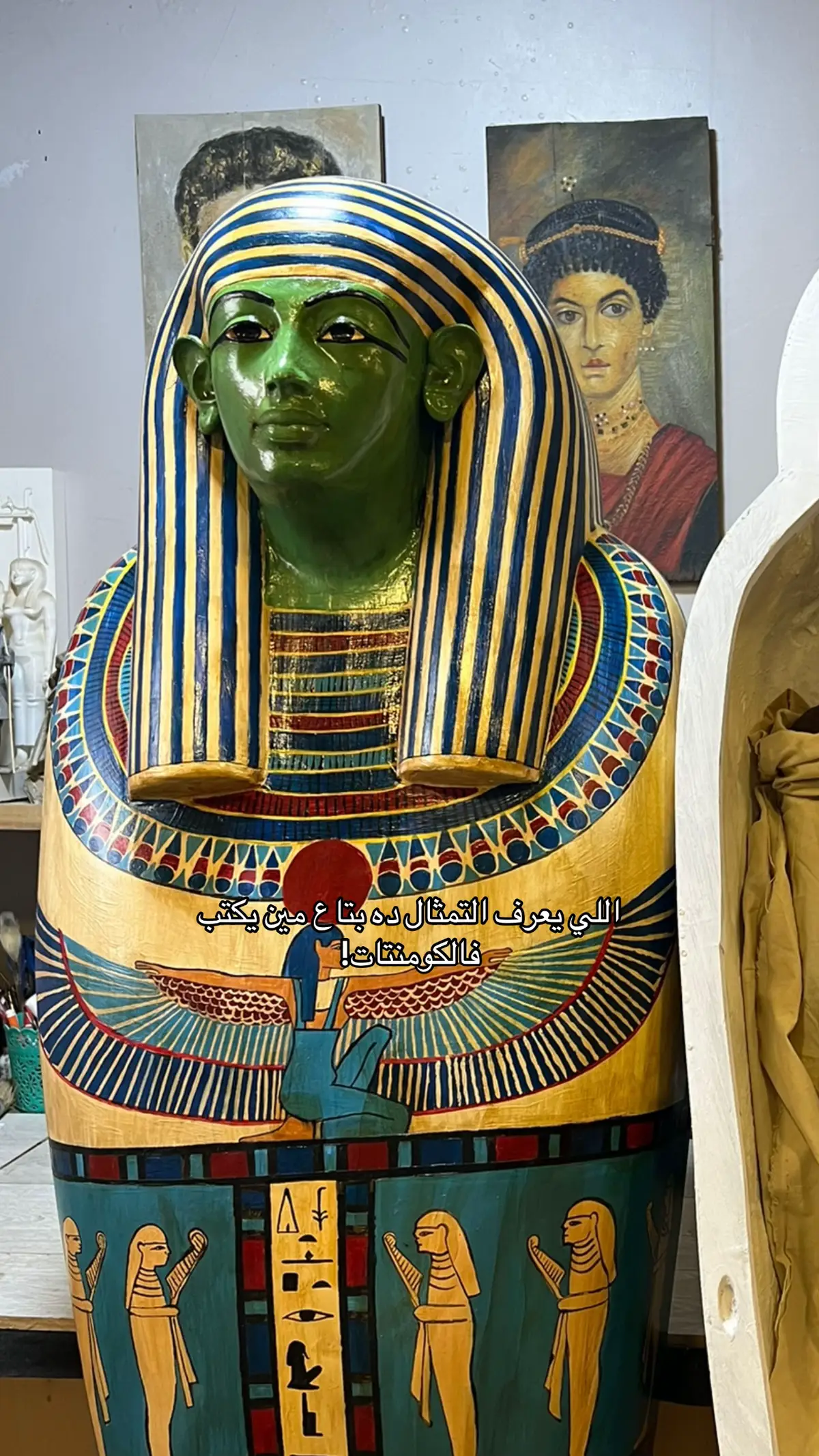 في KEMET مش بس بنصنع التحف، احنا بنرجع مجد الحضارة الفرعونية من جديد!🇪🇬 #fyp #foryou #fyyyyyyyyyyyyyyyy 