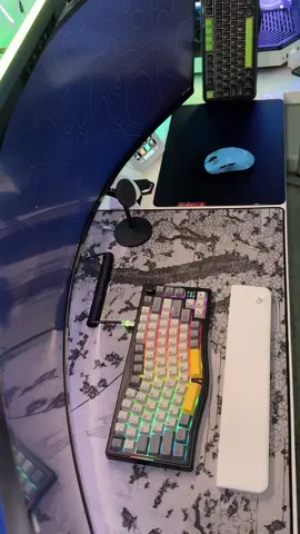 Ergonomic split, tri-mode wireless, and a full-color screen—AJAZZ AKS075 has it all 🔥⌨️ #ajazz #AjazzAKS075 #ErgonomicKeyboard #WirelessMechanical #RGBKeyboard #ColorScreenKeyboard #MacAndWindows #ProductivityGear #TechTok #KeyboardSetup #MechanicalKeyboard #tiktokshopbacktoschool 