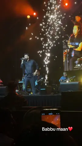 My mans concert😎 #fyp #foryou #punjabi #babbumaan #concerts 
