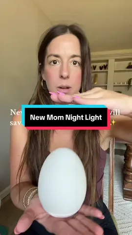 🥚✨ New mom lifesaver! Gentle glow for midnight feedings & diaper changes—no waking baby, no stumbling in the dark. #NewMomMustHave #EggNightLight