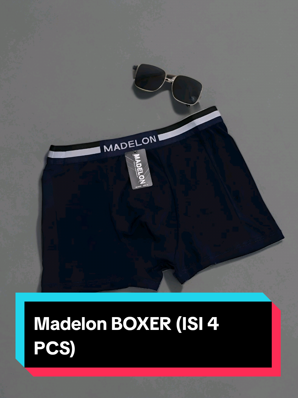 Madelon BOXER (ISI 4 PCS) Briefs Celana Dalam Seamless Pria Art 8959 #boxer #boxerpria #boxermurah #celanadalampria #dalamanpria #murah 