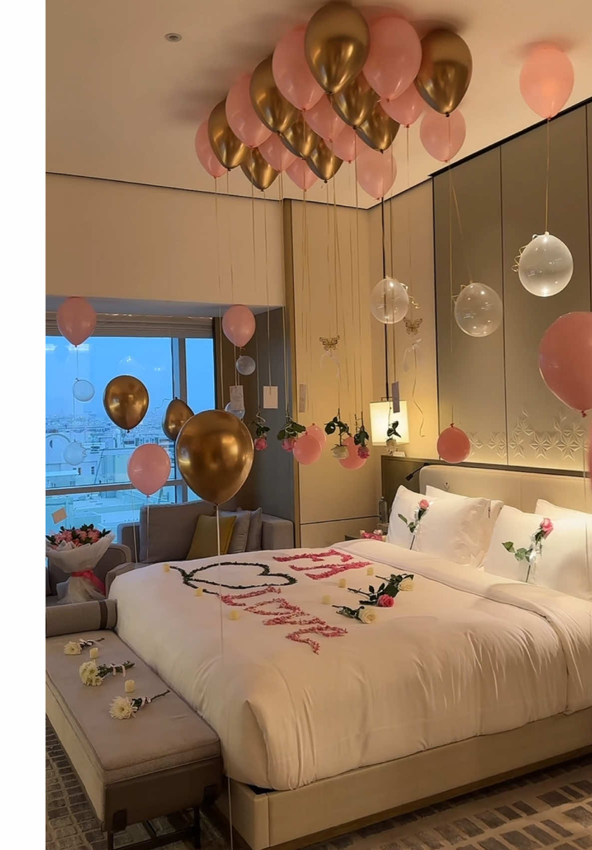 يا أحلى دنيا عشتها ♥️🥂 #ذكرى_زواج #happyanniversary  #اكسبلورexplore  #فنادق_الرياض #تنسيق_حفلات 