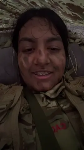 I almost swallowed a spider ✨ #fyp #Vlog #cadets 