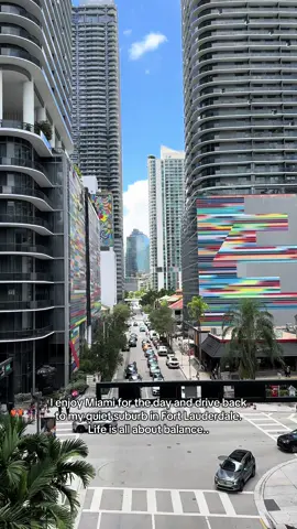 The best of both worlds! #fyp #Miami #Brickell #MiamiDadeCounty #FortLauderdale #BrowardCounty 