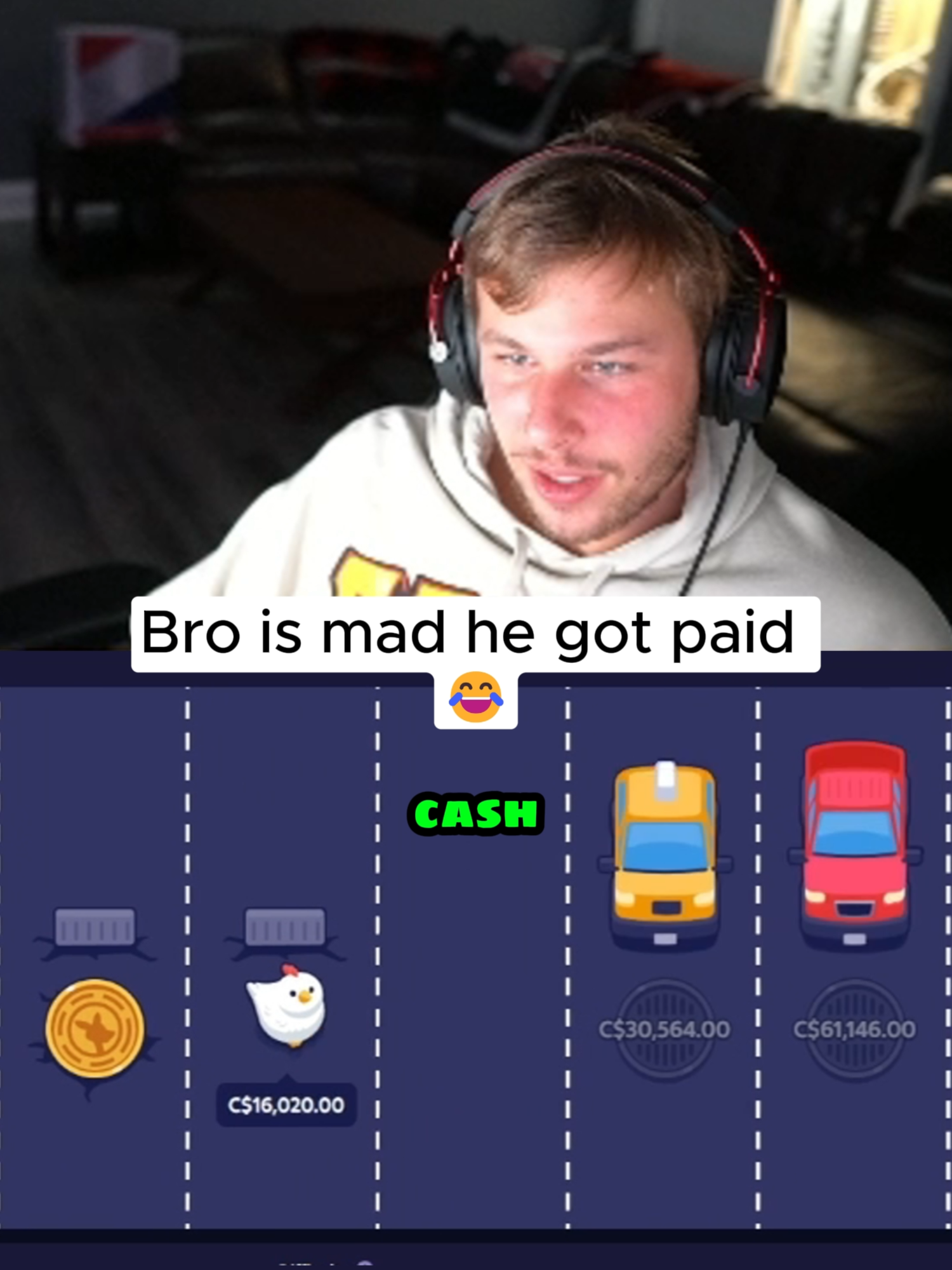 Bro is mad he got paid 😂#fyp #streamer #explore #irl #viral #clips