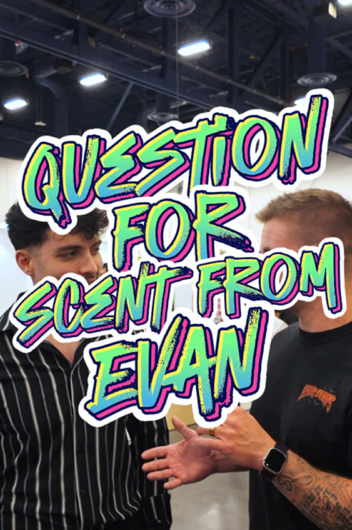 I had to catch @Scent From Evan and ask him the same question I asked everyone else. Solid responses 🤌🏼🔥 • Scent From Evan  • Fragrance  • Dustin Bailey  • Fragrance TikTok 