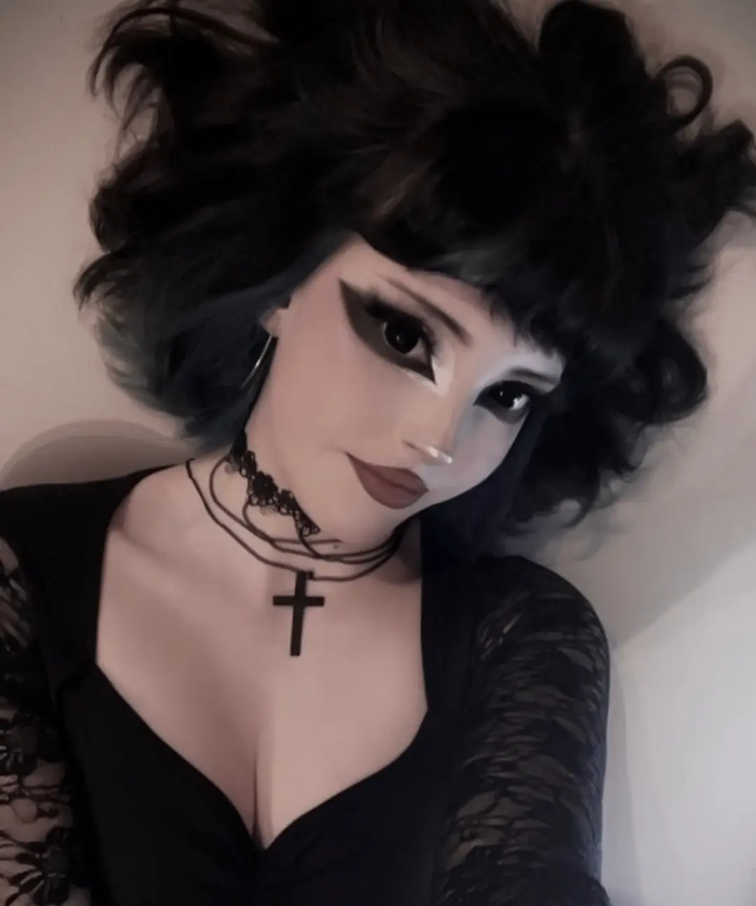 Choose your favourite Goth Makeup 🖤⛓️ #goth #gothic #gothgirl 