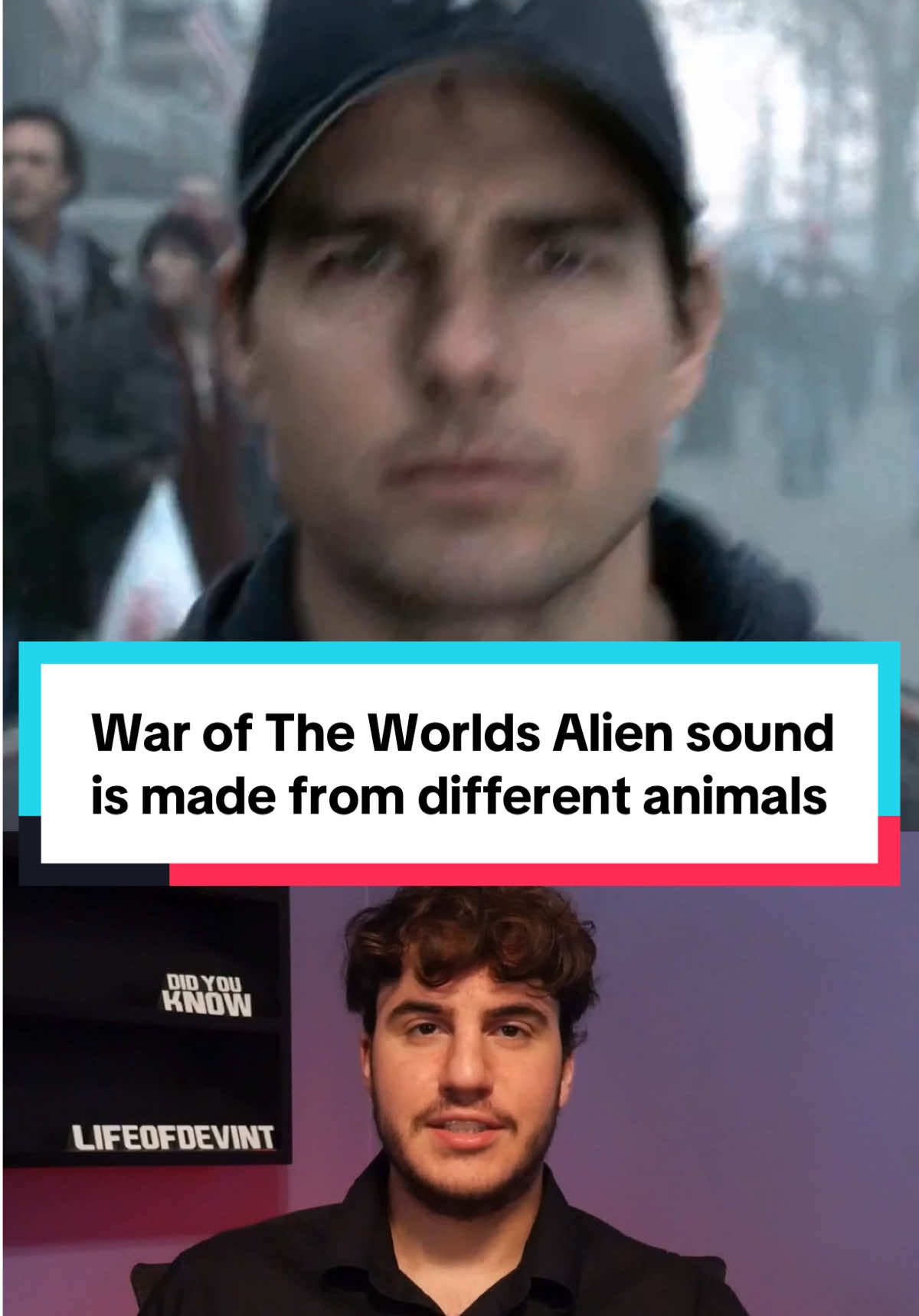 War of The Worlds Alien sound is made from different animals #waroftheworlds #tomcruise #alienmovies  #stevenspielberg #icecube 