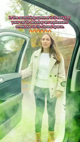 in the scorching summer is it easy for your car to develop an unpleasant smell due to its closed space.🤢🤢🤢 #carwash #tiktokautocampaign #carcleaning #car #carcleaning 