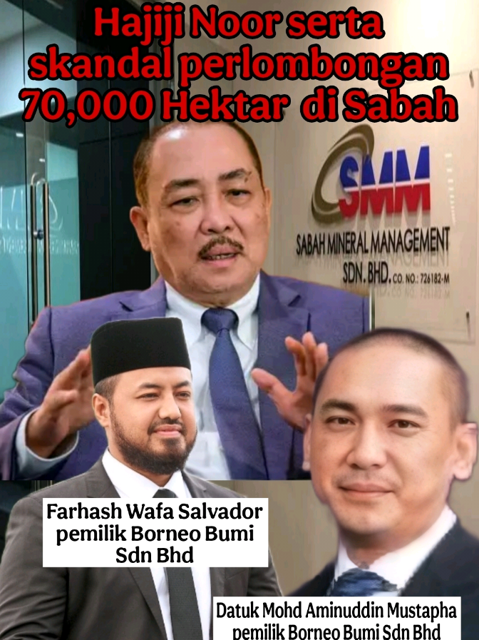 HAJIJI NOOR - SKANDAL RASUAH LESEN CARIGALI ARANG BATU DAN MINERAL SABAH #fyp #fypage #viral #sabah #borneo 