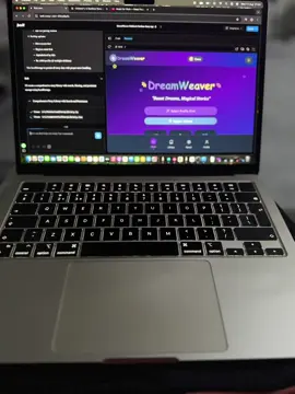 My 1st Proper Project in progress : DreamWeaver. Dream Weaver is a Children’s AI bedtime story Generator.  #VibeCoding #AI #Coding #bedtime 