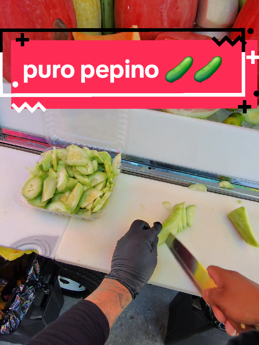 🥒 El ninja solo trae pepino hoy ..#ninja #fruitninja #elninja17_ 