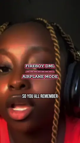 @MEERA🎶💕 reminding us of this JAM is one of a kind #fireboyairplanemode #fireboydml #gaijackson 