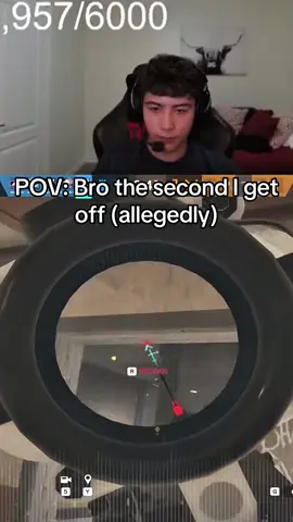 Bro turns into Spoit #fyp #rainbowsixsiege #r6 #siege #gaming #r6meme 