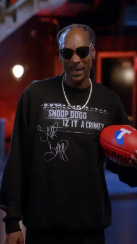 We can’t wait to see you either, @Snoop Dogg 🤩   Music icon and entertainment powerhouse Snoop Dogg will headline the @Telstra Pre-Game Entertainment at the 2025 Toyota AFL Grand Final. #afl #music #snoopdogg 