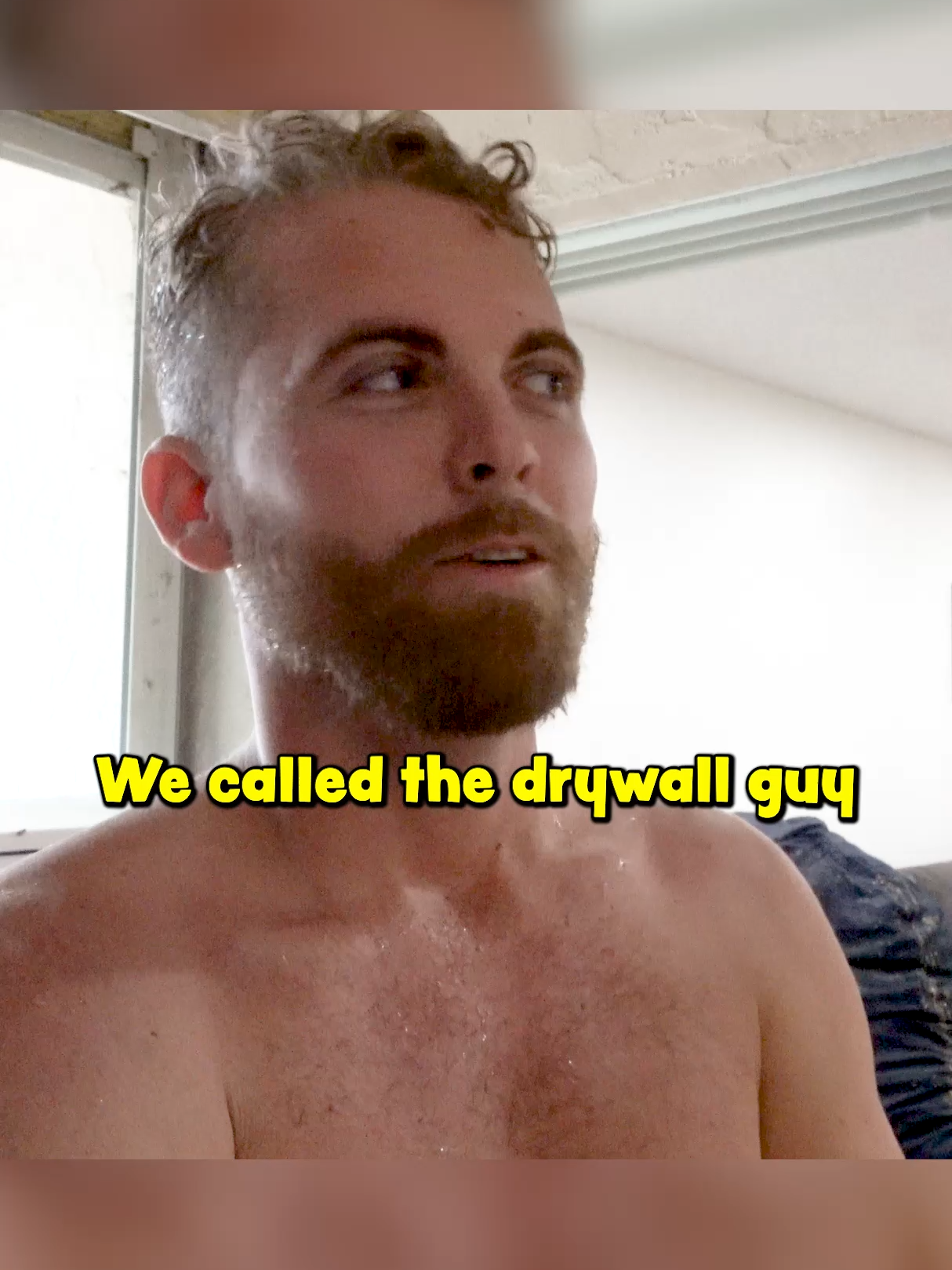 W drywall repair guy