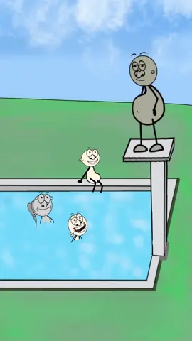 fun in pool_ 🤣 #viralmemes #animation #cartoon #funnyanimation #tiktokmemes #funnyvideos #4kmemes 