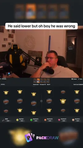 He said lower but oh boy he was wrong #kickstreaming 