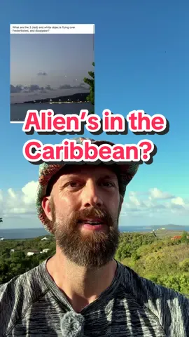 Frederiksted lights meet cosmic clickbait: online chatter links local UFO buzz to the Atlas comet, but science says it’s just another interstellar visitor—not an alien craft. #VIUpdate #VirginIslandsNews #AtlasComet #UFO #StCroix