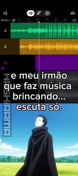 Parte 1 mostrando como meu irmão tem talento, letra por Hashirama e Hunk.  #musica #rap #trap #underground